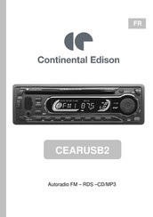 CONTINENTAL EDISON CEARUSB2 Mode D'emploi