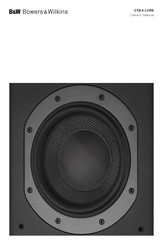 Bowers & Wilkins CT8.4 LCRS Manuel D'utilisation