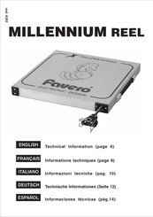 Favero MILLENNIUM REEL Informations Techniques