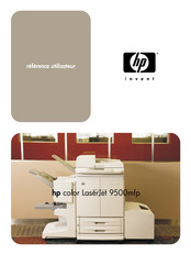 HP color LaserJet 9500mfp Guide De Référence Utilisateur