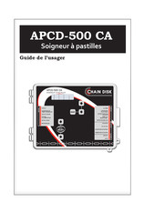 GSi CHAIN DISK APCD-500 CA Guide De L'usager