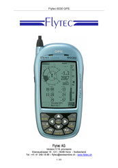 Flytec 6030 GPS Mode D'emploi