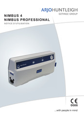 GETINGE Arjohuntleigh Nimbus Professional Notice D'utilisation