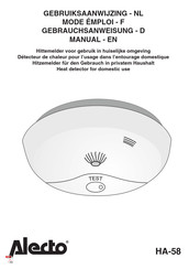 Alecto HA-58 Mode D'emploi