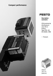 Festo CPV -GEASI-8E8A- Z M8 Serie Traduction De La Notice Originale