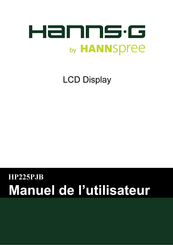 Hanns.G HP225PJB Manuel De L'utilisateur