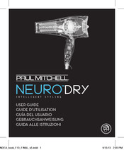 Paul Mitchell NEURO DRY Guide D'utilisation