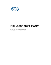 BTL 6000 SWT EASY Manuel De L'utilisateur