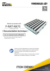 ITOH DENKI POWER MOLLER F-RAT-NX75 Documentation Technique