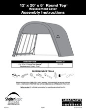 ShelterLogic 211113 Instructions D'installation