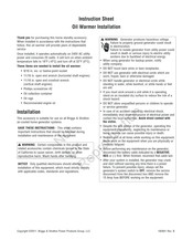 Briggs & Stratton 6030 Carnet D'instructions