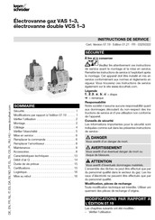 Krom Schroder VAS 1-3 Instructions De Service