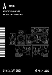 ADAM Audio A4V Guide De Démarrage Rapide