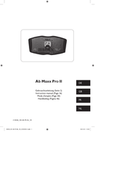 Maxx-world Ab Maxx Pro II Mode D'emploi