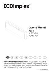 Dimplex BLF50-AU Manuel De L'utilisateur