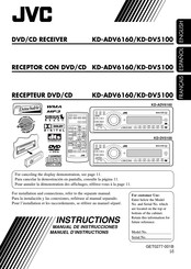 JVC KD-ADV6160 Manuel D'instructions