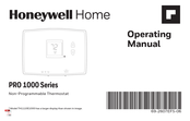 Honeywell Home TH1110E Manuel D'utilisation