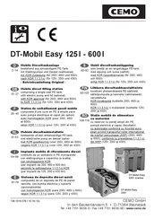 CEMO DT-Mobil Easy 460 l Manuel D'utilisation