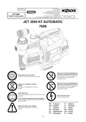 Hozelock JET 3500 K7 AUTOMATIC Mode D'emploi