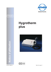 Atmos Hygrotherm plus Notice D'utilisation