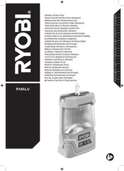 Ryobi R18ALU Traduction Des Instructions Originales