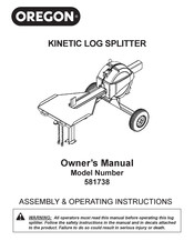 Oregon 581738 Manuel D'utilisation