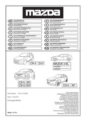 Mazda 4100-78-826A Instructions De Montage