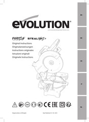 Evolution STEALTH 3-B Instructions Originales