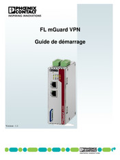 Phoenix Contact FL mGuard VPN Guide De Démarrage