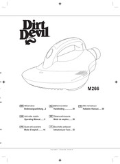 Dirt Devil M266 Mode D'emploi