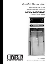 Vita-Mix MIX'N MACHINE Advance Manuel D'utilisation Et D'entretien
