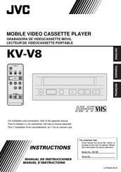 JVC KV-V8 Manuel D'instructions
