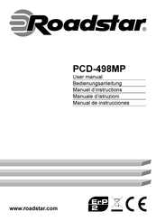 Roadstar PCD-498MP Manuel D'instructions