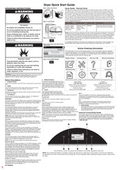 Whirlpool WED8620HW Guide De Démarrage Rapide