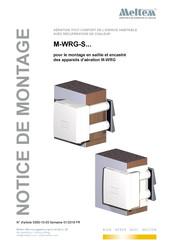 Meltem M-WRG-S Serie Notice De Montage