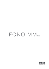 Rega FONO MM MK5 Mode D'emploi