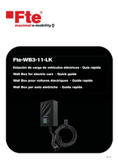 FTE Maximal WB3-11-LK Guide Rapide