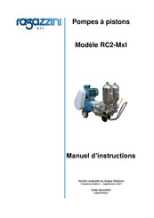 Ragazzini RC2-MxI Manuel D'instructions