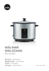 Wilfa Gohan RC-10CD Instructions