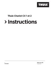 Thule Chariot CX 1 Manuel D'instructions