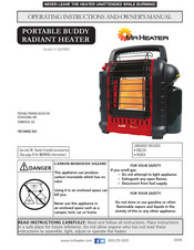 MrHeater MH9BX Guide D'utilisation Et Instructions De Fonctionnement