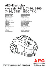 Electrolux AEG viva spin 1800 TRIO Mode D'emploi