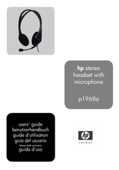 HP P1968A Guide D'utilisation