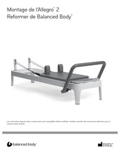 Balanced Body Allegro 2 Reformer Guide D'utilisation Et D'entretien