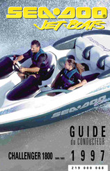 Sea-doo CHALLENGER 1800 5600 1997 Guide Du Conducteur