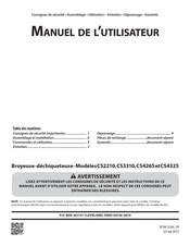 Cub Cadet CS4325 Manuel De L'utilisateur