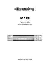 Sonnenkonig MARS Mode D'emploi