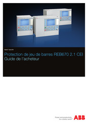 Abb REB670 Guide De L'acheteur