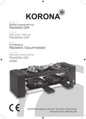 Korona 45080 Manuel D'instructions