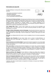 Meaco MeacoDry Arete One 20L Mode D'emploi